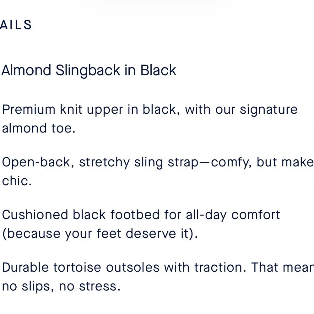 ROTHYS THE ALMOND SLINGBACK IN BLACK,  7
BRAND NEW - Picture 10 of 11